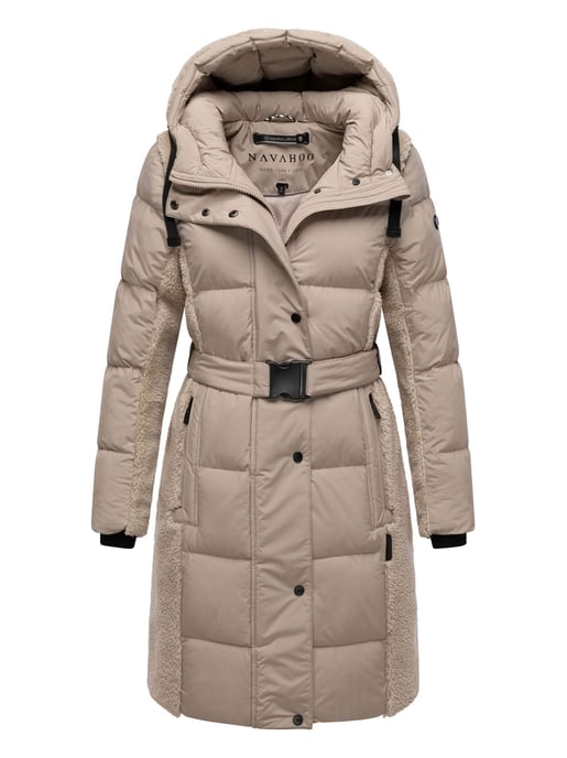 Navahoo dames wintermantel Funkelteddy – stijlvol, warm & modern - Image 1