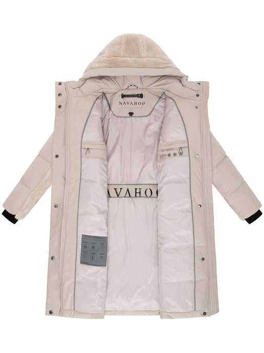 Navahoo dames wintermantel Funkelteddy – stijlvol, warm & modern - Image 5