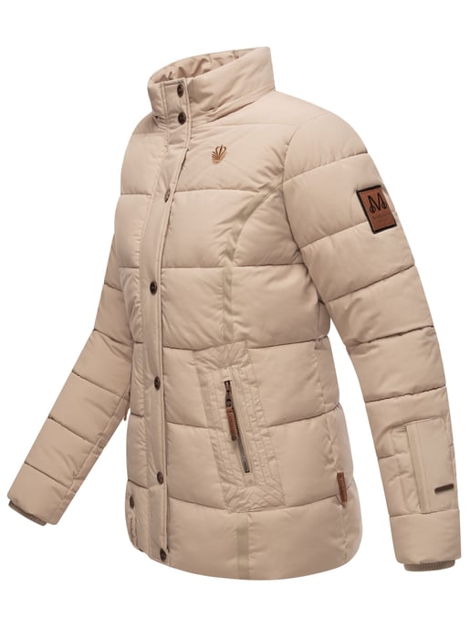 Marikoo dames winterjas Nekoo met imitatiebont capuchon & teddyvoering - Image 3