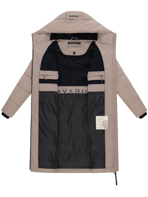 Navahoo dames wintermantel SCHOKOKUSS – elegant, warm & functioneel - Image 4