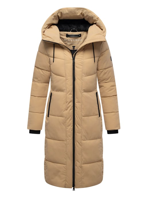 Navahoo dames wintermantel SCHOKOKUSS – elegant, warm & functioneel - Image 1