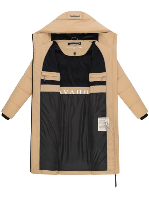Navahoo dames wintermantel SCHOKOKUSS – elegant, warm & functioneel - Image 4