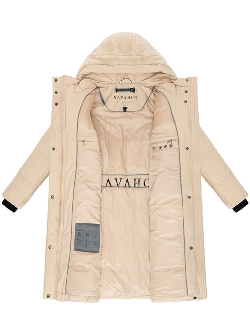 Navahoo dames wintermantel Funkelteddy – stijlvol, warm & modern - Image 5