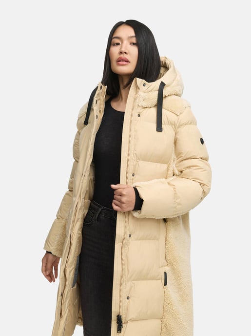 Navahoo dames wintermantel Funkelteddy – stijlvol, warm & modern - Image 6