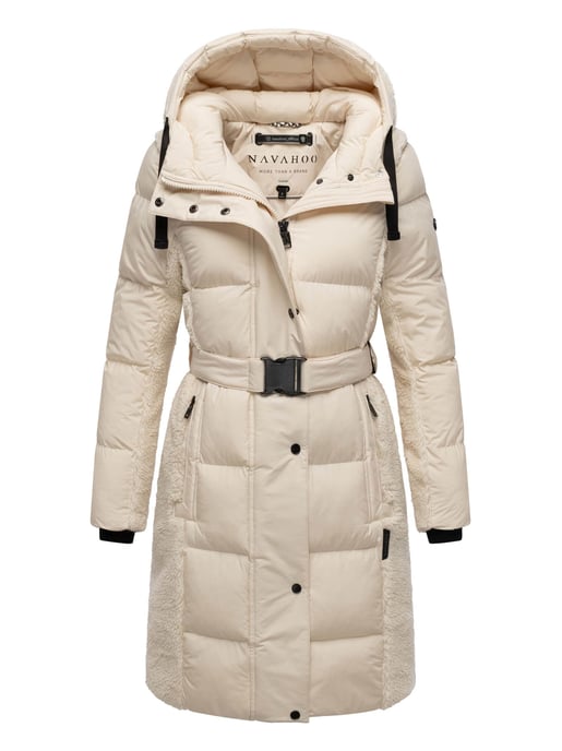 Navahoo dames wintermantel Funkelteddy – stijlvol, warm & modern - Image 1