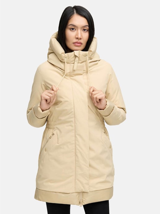 Navahoo dames winterparka WINTERPRINZESSIN met capuchon & vrouwelijke pasvorm - Image 3