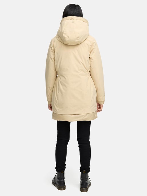 Navahoo dames winterparka WINTERPRINZESSIN met capuchon & vrouwelijke pasvorm - Image 4