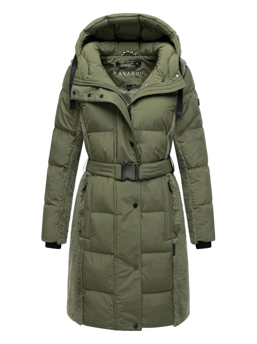 Navahoo dames wintermantel Funkelteddy – stijlvol, warm & modern - Image 1