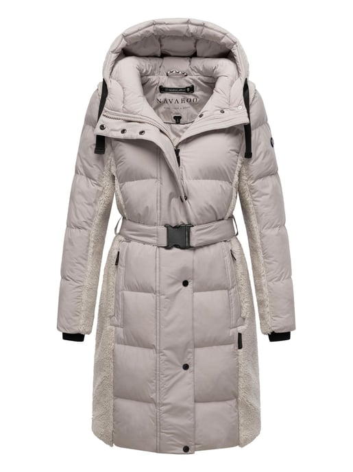 Navahoo dames wintermantel Funkelteddy – stijlvol, warm & modern - Image 1