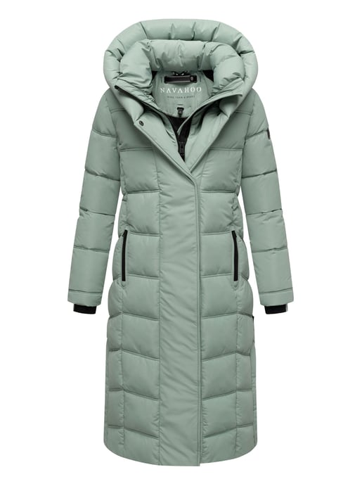 Navahoo dames gewatteerde mantel Engelsfeder XIV – warm, stijlvol & praktisch - Image 1