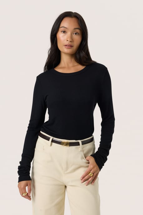 T-shirt met lange mouwen SLFauna T-shirt met lange mouwen Slim fit - Image 2
