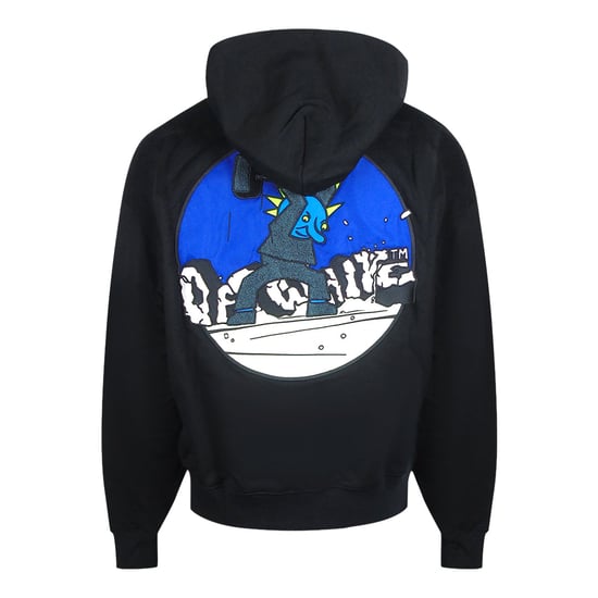 Off-white Hammer Skate Zip Hoodie Zwart - Image 3