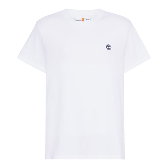 Timberland Heren T-Shirts Klassiek Logo Zomer Ronde Hals Dunstan River Tops Nieuw - Image 4