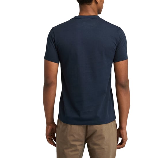 Timberland Heren T-Shirts Classic Logo Zomer Crew Neck Dunstan River Tops Nieuw - Image 2
