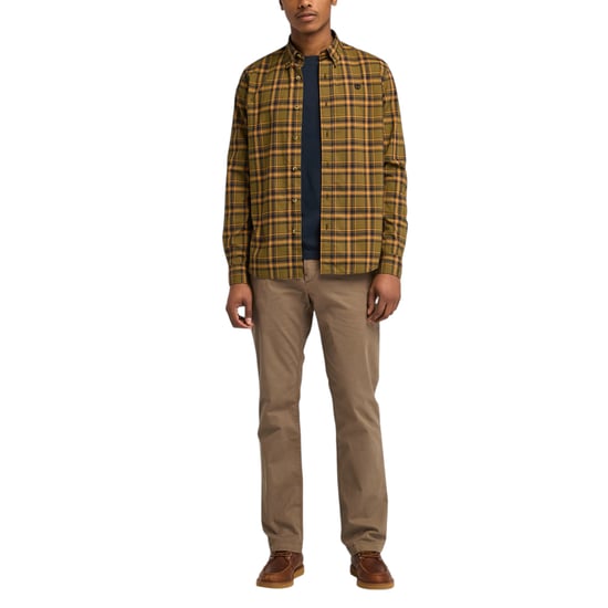 Timberland Heren T-Shirts Classic Logo Zomer Crew Neck Dunstan River Tops Nieuw - Image 3