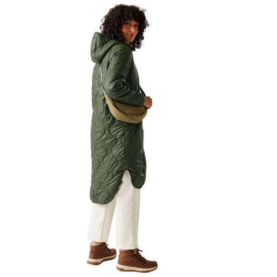 Regatta Dames/Dames Triea Gewatteerd Jasje (Donkere Khaki) - Image 5