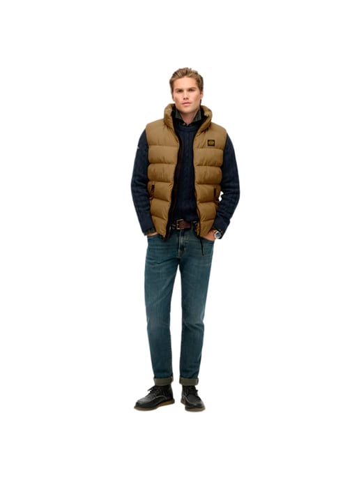 Superdry Essential mouwloze gewatteerde jas voor heren - Image 2