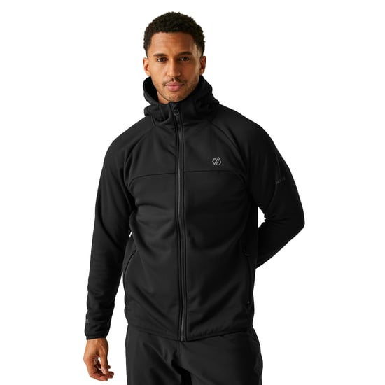 Dare 2B Heren Camber II Core Stretch Midlayer (Zwart) - Image 4