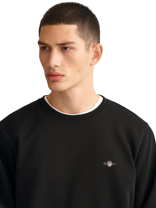 Gant | Heren Shield Trui met Ronde Hals - Image 3