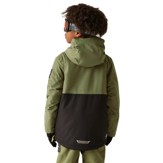 Dare 2B Kinder/Kids Freehand II Ski jas (Olijfgroen) - Image 6