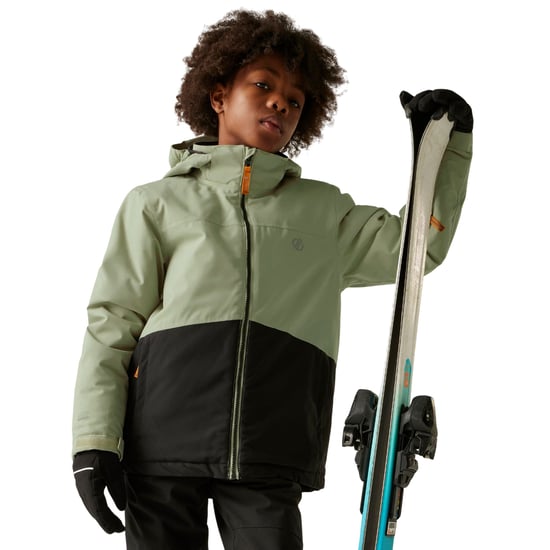 Dare 2B Kinderen Stuur Het! Skijack (Abbeystone/Zwart) - Image 5