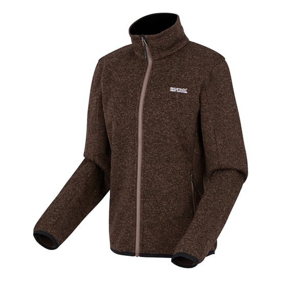 Regatta Womens/Ladies Newhill Full Zip Fleece Jacket (Mocha) - Image 3