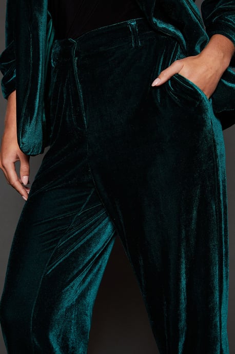 Petite Velvet Trouser - Image 2