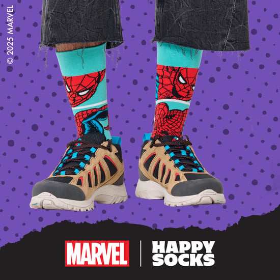 Mannen Marvel Web-Slinger Novelty Sokken | Cadeau Idee - Image 4