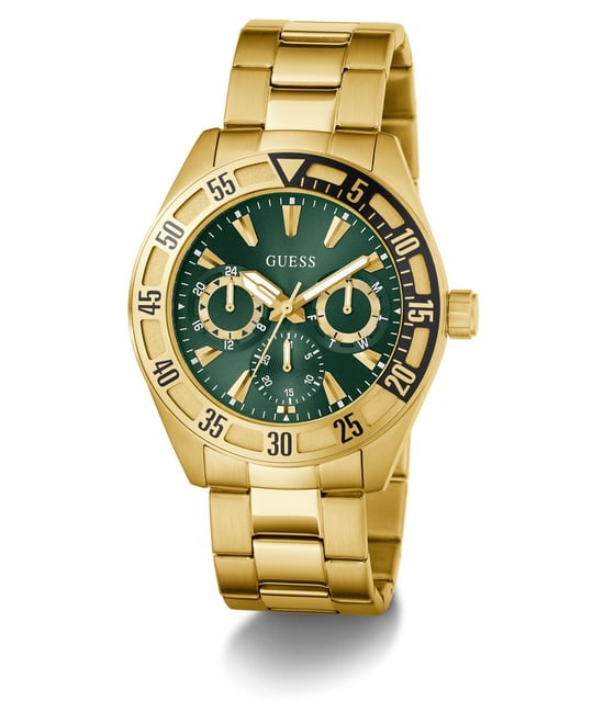 Guess Letterman Heren Gouden Horloge GW0904G2 - Image 3