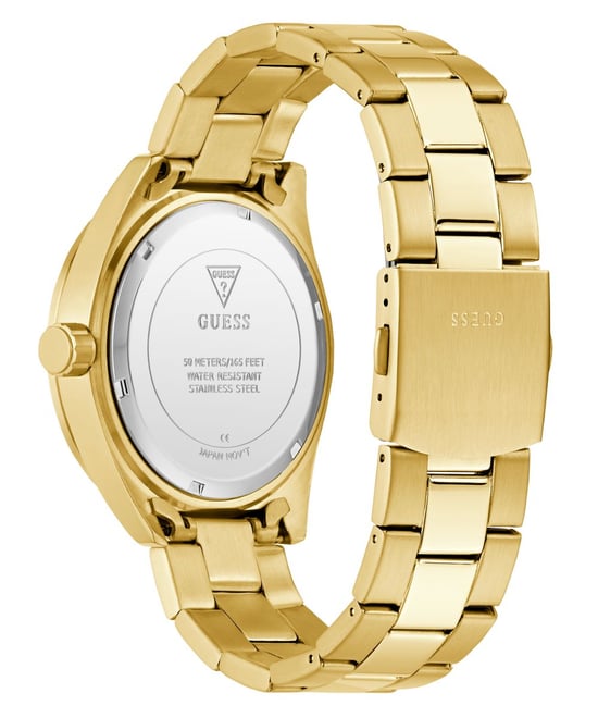 Guess Letterman Heren Gouden Horloge GW0904G2 - Image 4