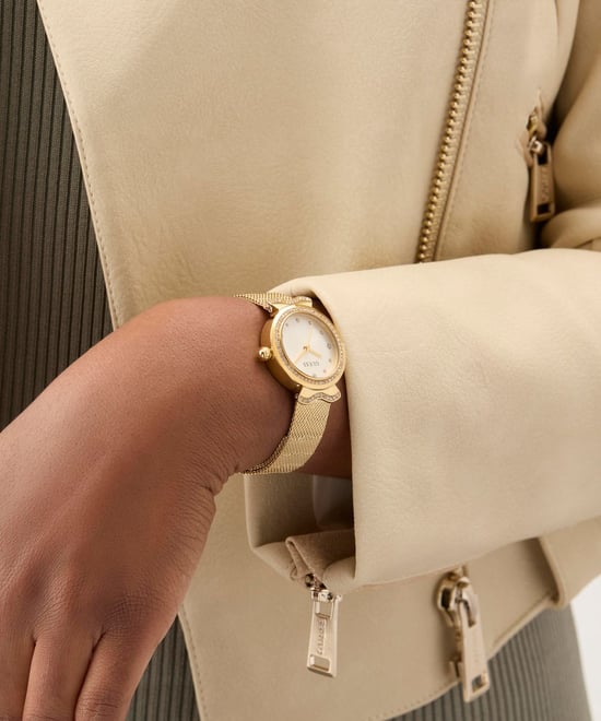 Guess Zeemeermin Vrouwen Gouden Horloge GW0866L2 - Image 5