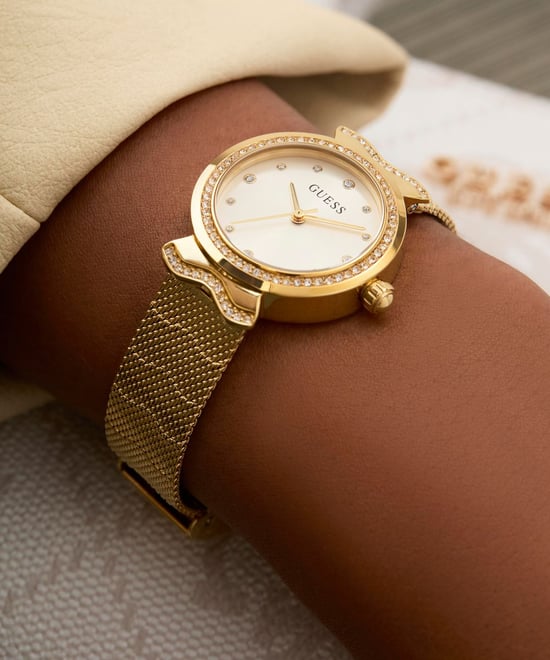 Guess Zeemeermin Vrouwen Gouden Horloge GW0866L2 - Image 6