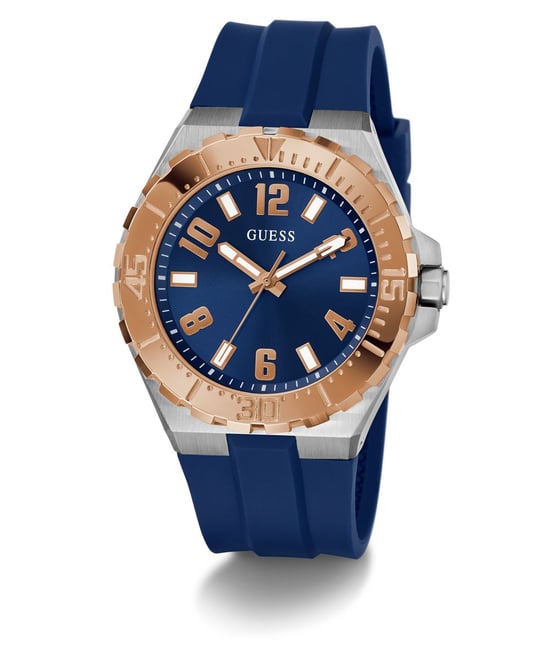 Guess Campus Heren Blauwe Horloge GW0906G3 - Image 3