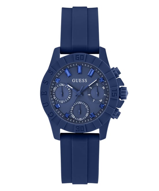 Guess Sportstar Dames Blauwe Horloge GW0775L4 - Image 1