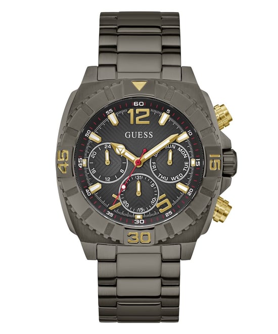 Guess Traction Heren Gun Horloge GW0800G2 - Image 1