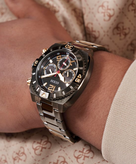 Guess Traction Heren Gun Horloge GW0800G2 - Image 5