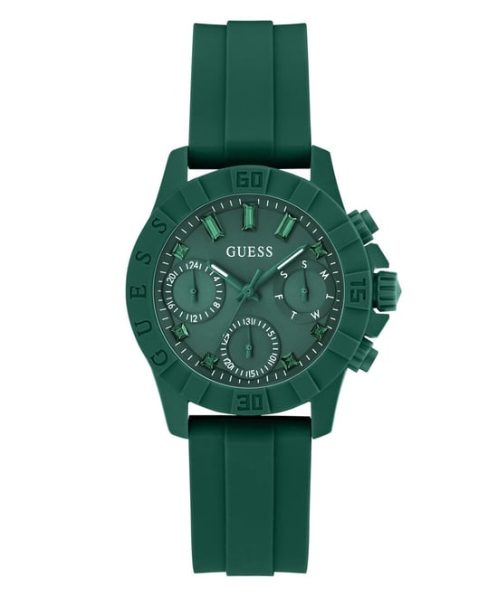 Guess Sportstar Dames Groen Horloge GW0775L3 - Image 1