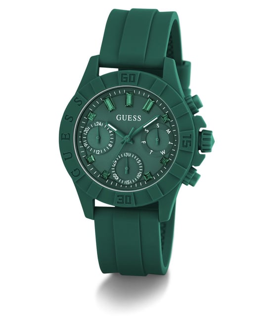 Guess Sportstar Dames Groen Horloge GW0775L3 - Image 3