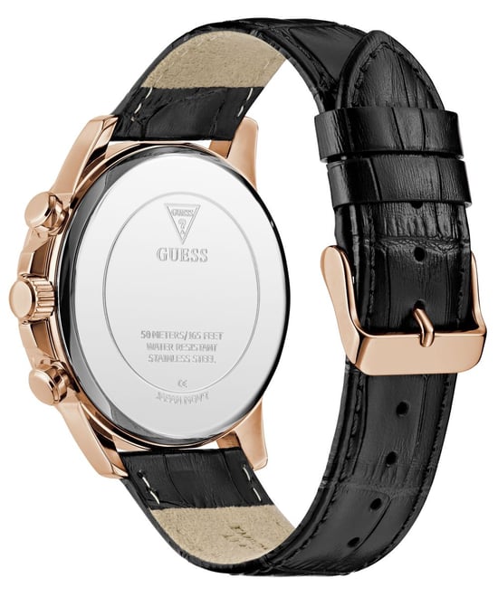 Guess Walker Heren Zwarte Horloge GW0901G5 - Image 4