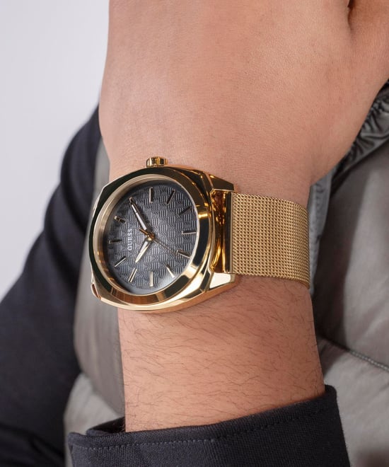 Guess Marshall Heren Gouden Horloge GW0794G2 - Image 5
