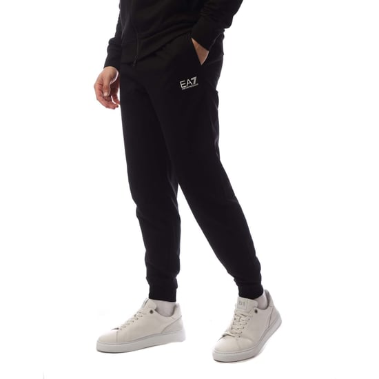 Heren Emporio Armani EA7 Core Identity Trainingspak met rits in zwart - Image 4
