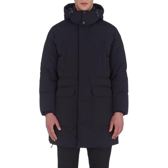 Heren Emporio Armani donsjack in marine - Image 1