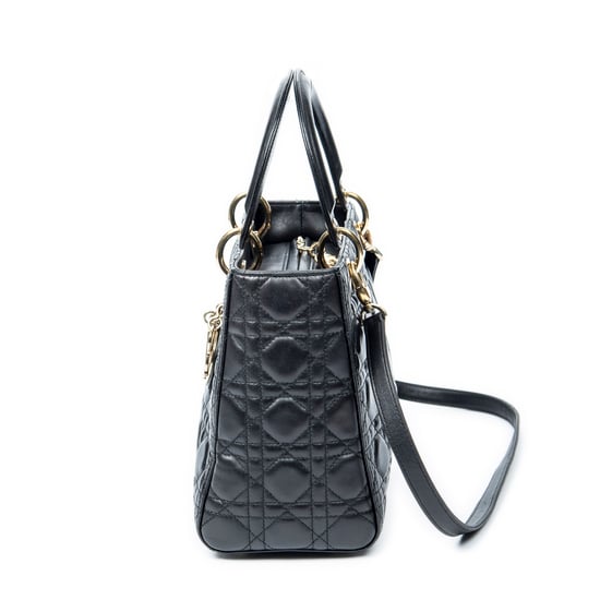 Medium Lady Dior Zip  Schoudertas - Image 3