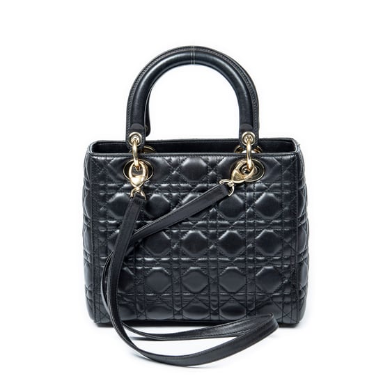 Medium Lady Dior Zip  Schoudertas - Image 5