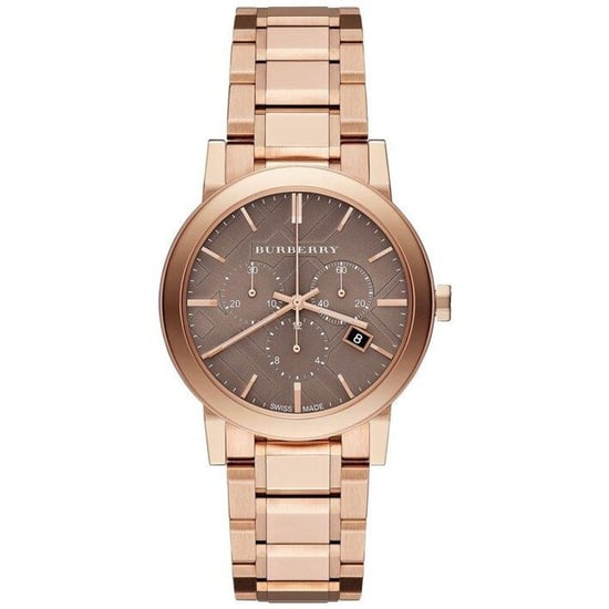 Elegant Burberry BU9754 The City Rose Gold-Tone dameshorloge - Image 1