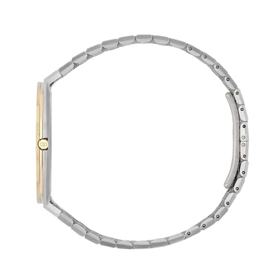 Gucci YA163403 25H Unisex Quartz horloge - 34mm Goud Roestvrij Staal - Image 3