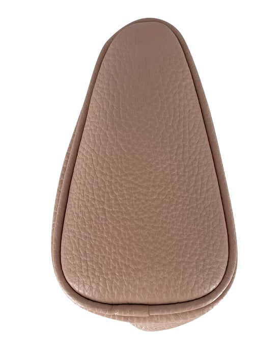 Sergio Rossi Cosmetic Pouch in Pink Leather - Image 4