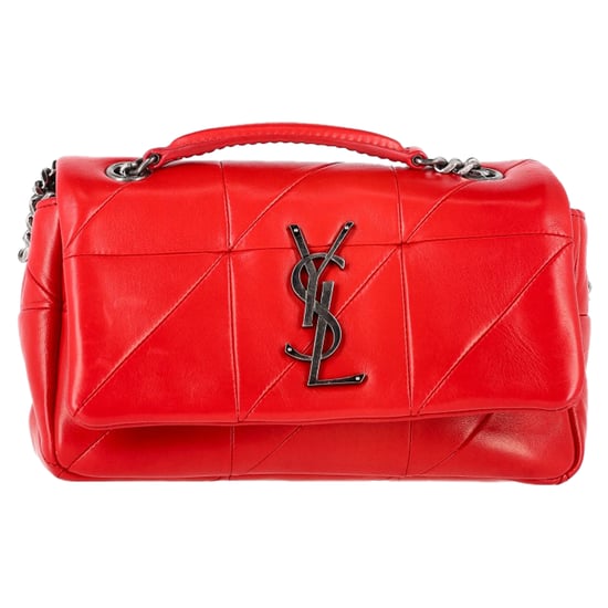 Saint Laurent Kleine Jamie Flap Schoudertas in Rode Leer - Image 1