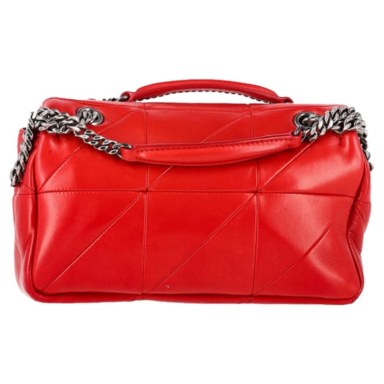 Saint Laurent Kleine Jamie Flap Schoudertas in Rode Leer - Image 3
