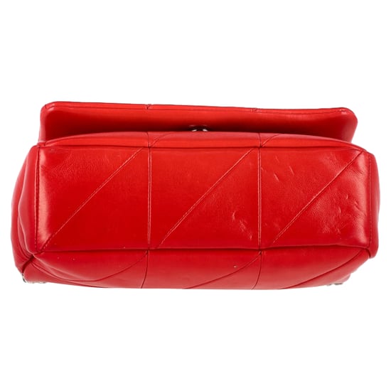 Saint Laurent Kleine Jamie Flap Schoudertas in Rode Leer - Image 4